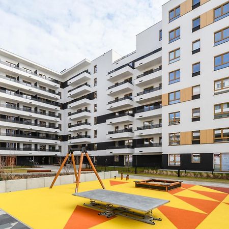 M&R Apartament Airport&Business Premium Komputerowa - Underground Garage - Free Wifi - Netflix - Self Check-In - 5 Min From Chopin Airport Varšava Exteriér fotografie